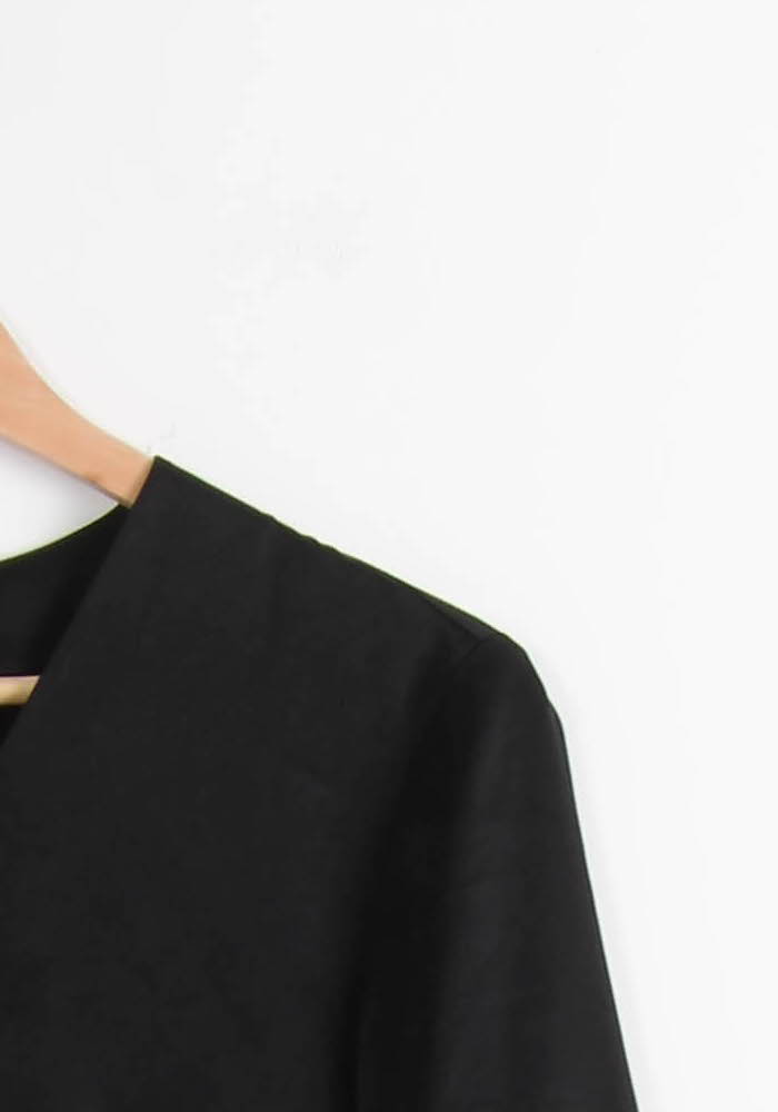 Blouse Noire - Taille XS/34 de la marque Filippa K | PARAD64906 - Vendu par Paradigme - Image 3