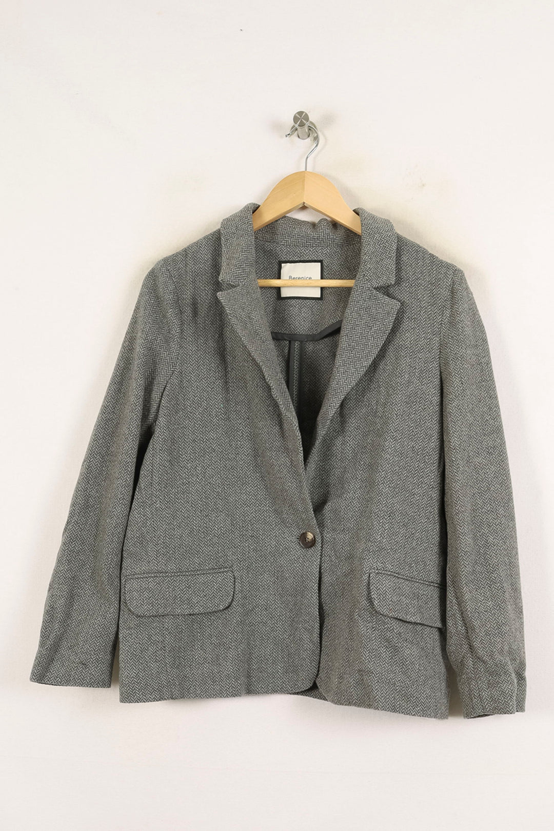 Blazer Gris - Taille S/36 de la marque Bérénice | PARAD72656 - Vendu par Paradigme - Image 2