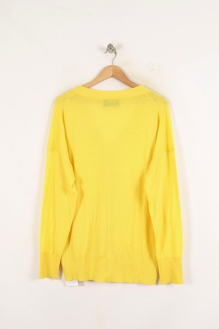 Cardigan Jaune - Taille L/40 de la marque Bérénice | PARAD72712 - Vendu par Paradigme - Image 4
