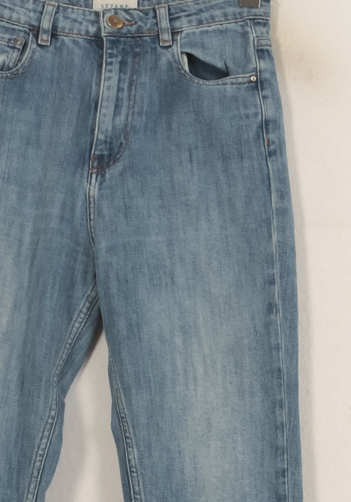 Jean Bleu - Taille XS/34 de la marque Sézane | PARAD53271 - Vendu par Paradigme - Image 3