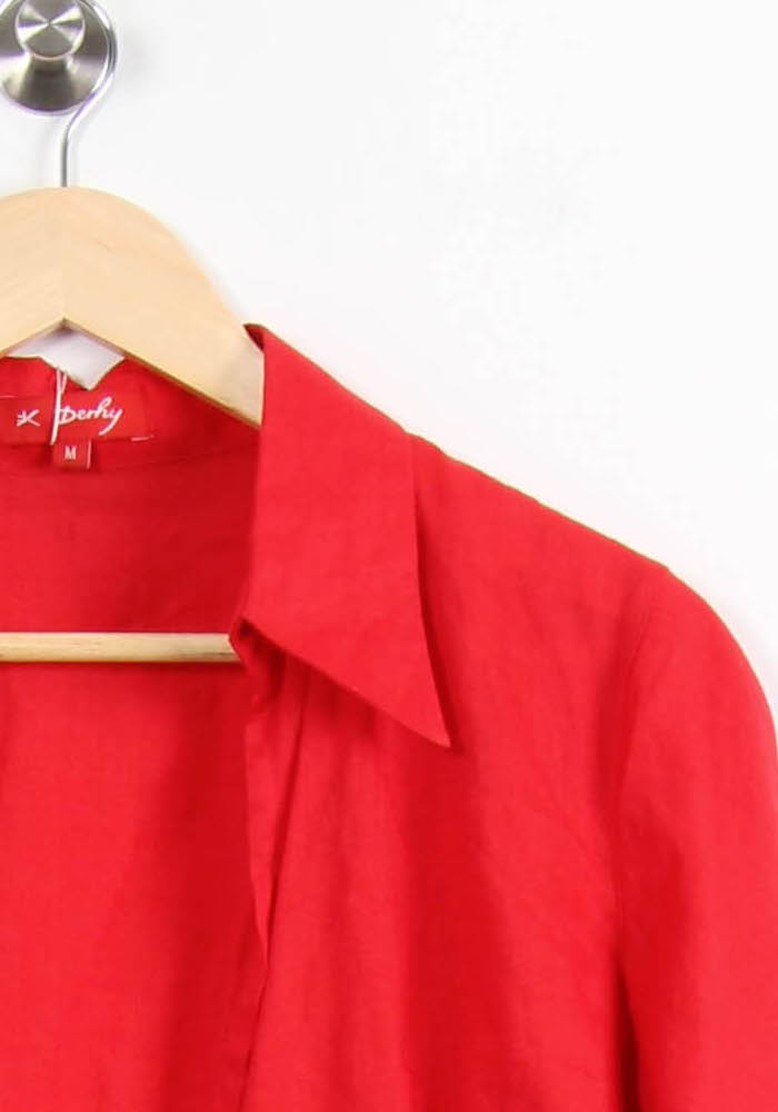 Blouse Rouge - Taille M/38 de la marque Derhy | PARAD64926 - Vendu par Paradigme - Image 3