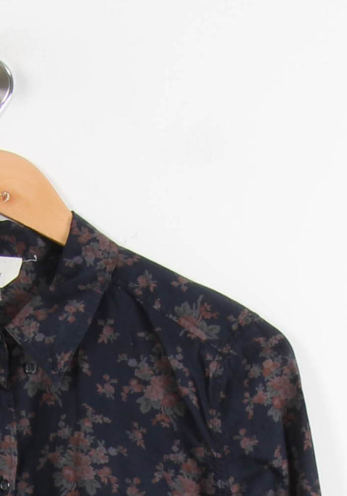 Chemise Fleurie Bleu et Marron - Taille S/36 de la marque Isabel Marant étoile | PARAD65238 - Vendu par Paradigme - Image 3