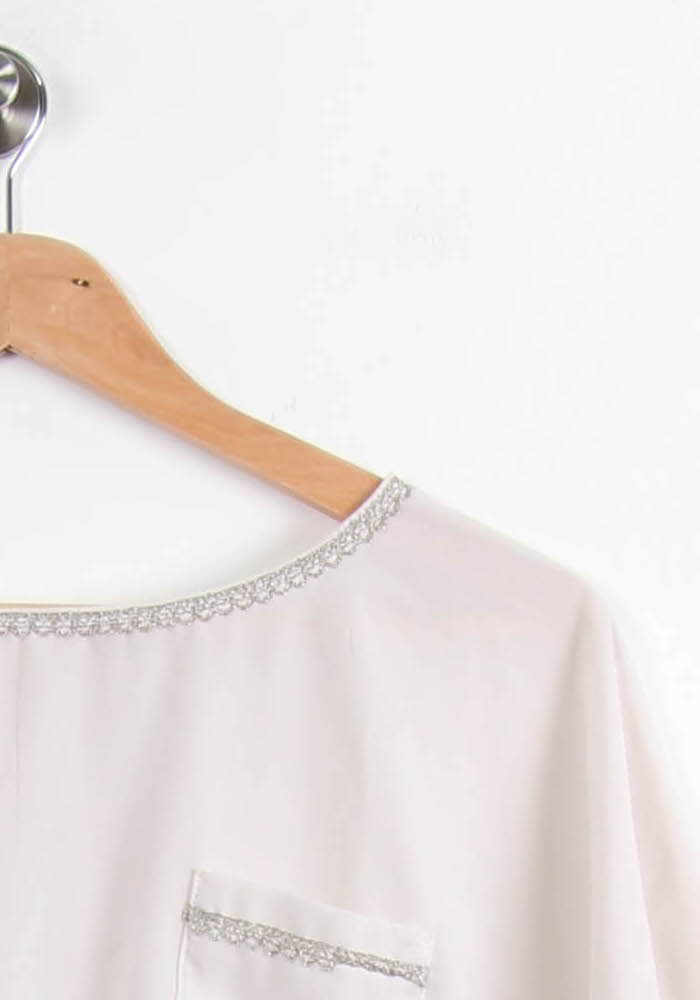 Blouse Blanche - Taille L/40 de la marque Grace & Mila | PARAD53076 - Vendu par Paradigme - Image 3