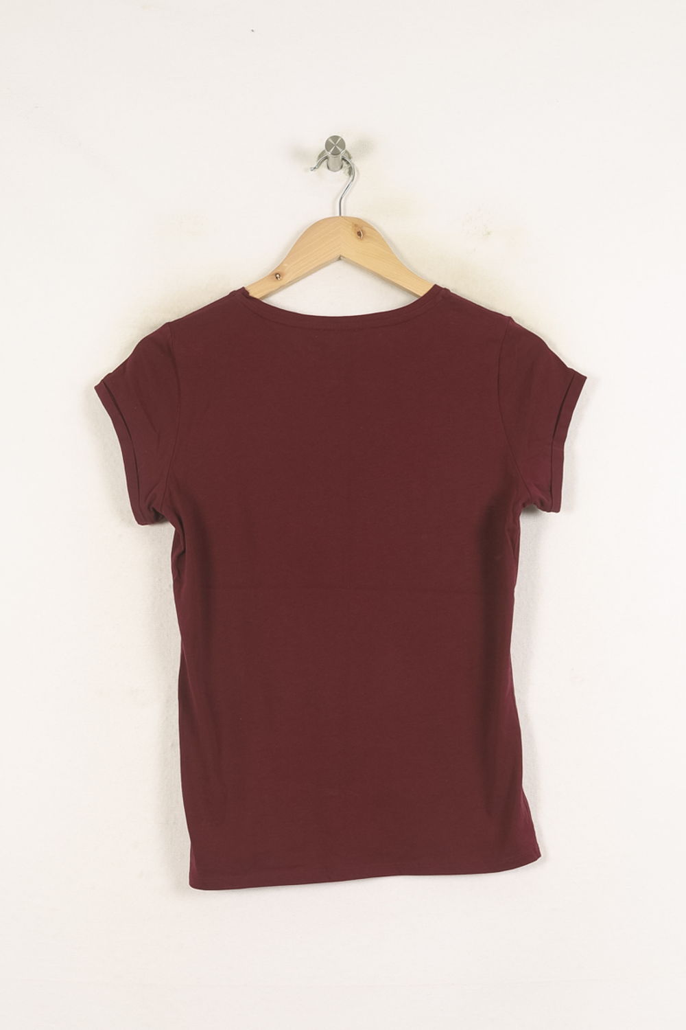 Tee-shirt Bordeaux - Taille S/36 de la marque Caroll | PARAD37377 - Vendu par Paradigme - Image 4