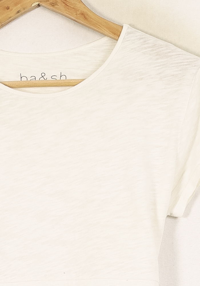Blouse Blanche - Taille S/36 de la marque ba&sh | PARAD53942 - Vendu par Paradigme - Image 3