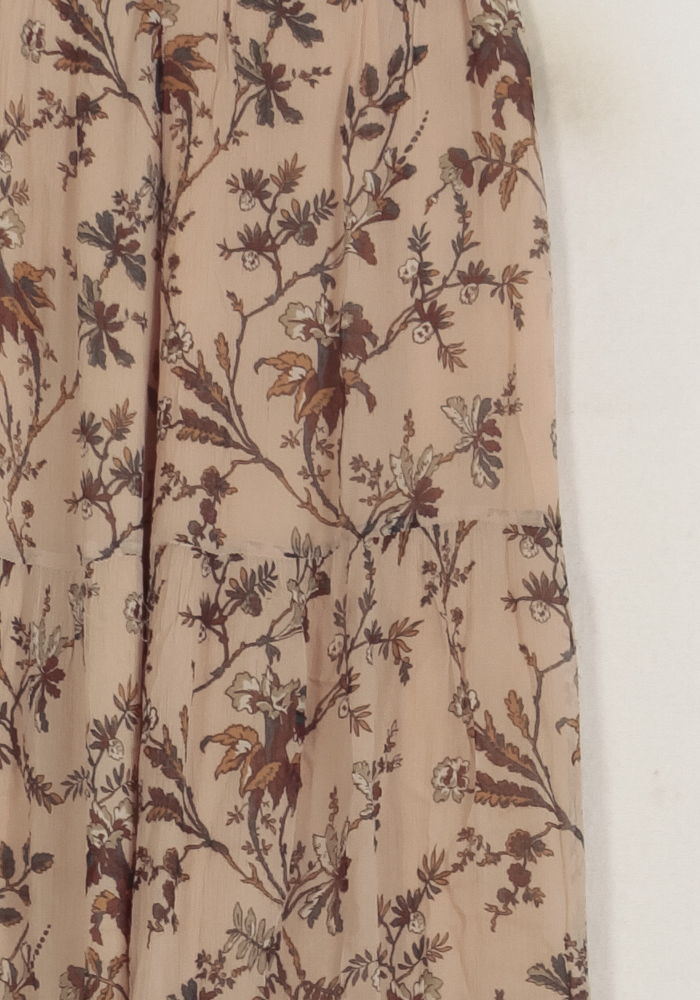 Jupe Longue Rose et Marron - Taille XS/34 de la marque Pablo | PARAD53239 - Vendu par Paradigme - Image 3