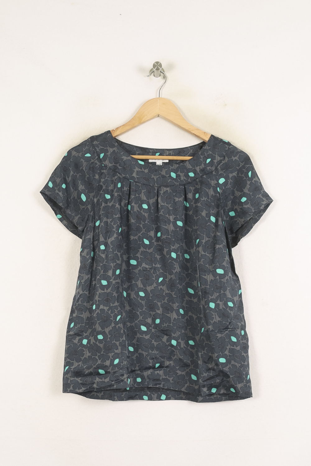 Blouse Gris et Vert - Taille M/38 de la marque Maison 123 | PARAD56317 - Vendu par Paradigme - Image 2