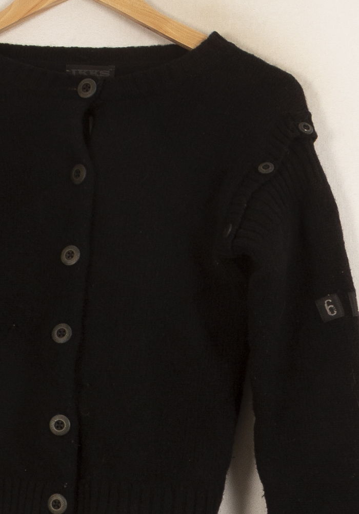 Cardigan Noir - Taille L/40 de la marque IKKS | PARAD38181 - Vendu par Paradigme - Image 3