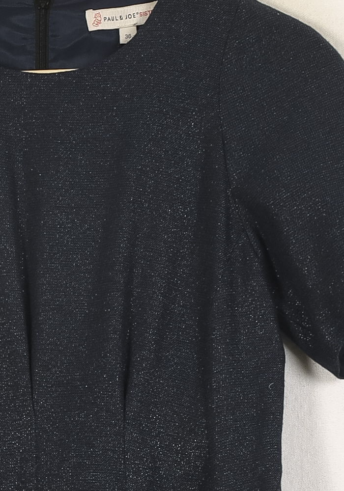 Robe Courte Bleue - Taille S/36 de la marque Paul & Joe Sister | PLY0780 - Vendu par Paradigme - Image 3