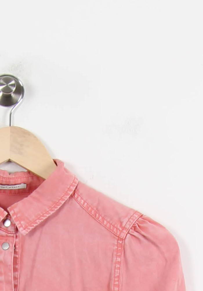 Chemise Rose - Taille XS/34 de la marque IKKS | PARAD69130 - Vendu par Paradigme - Image 3