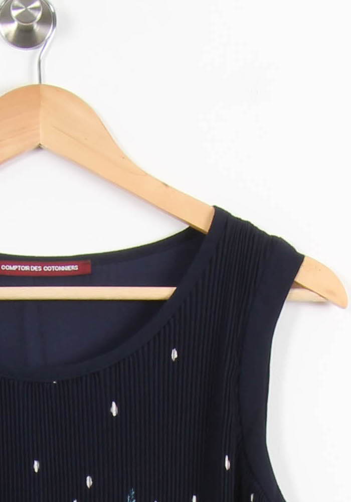 Robe Midi Bleu et Jaune - Taille M/38 de la marque Comptoir des Cotonniers | PARAD65108 - Vendu par Paradigme - Image 3