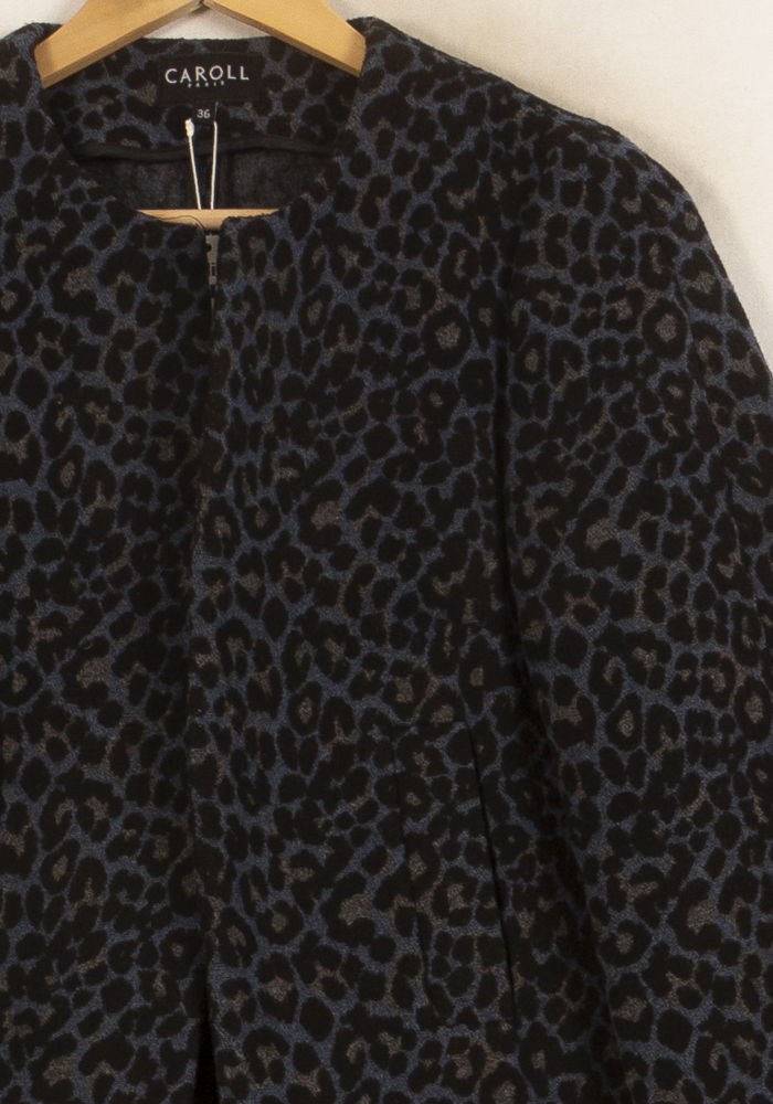 Cape Noire et Bleue - Taille S/36 de la marque Caroll | PARAD64148 - Vendu par Paradigme - Image 3
