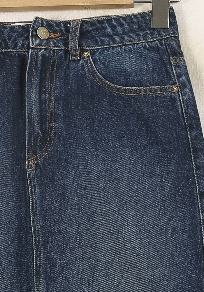 Jupe en Jean Bleue - Taille S/36 de la marque Petite Mendigote | PARAD66930 - Vendu par Paradigme - Image 3