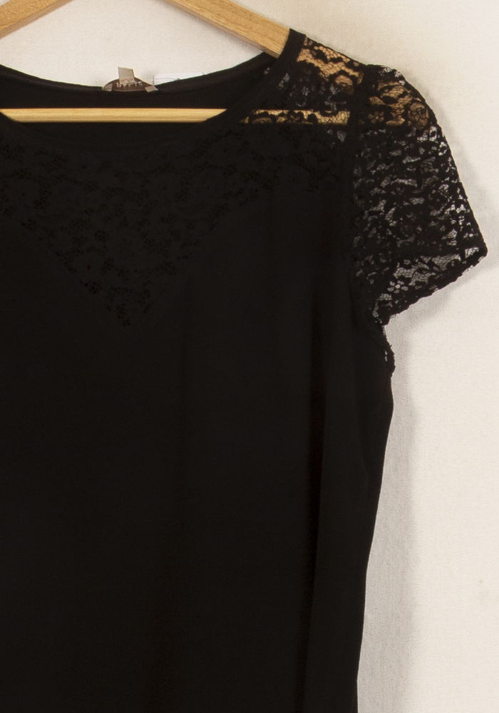 Blouse Noire - Taille L/40 de la marque Pablo | PARAD18857 - Vendu par Paradigme - Image 3