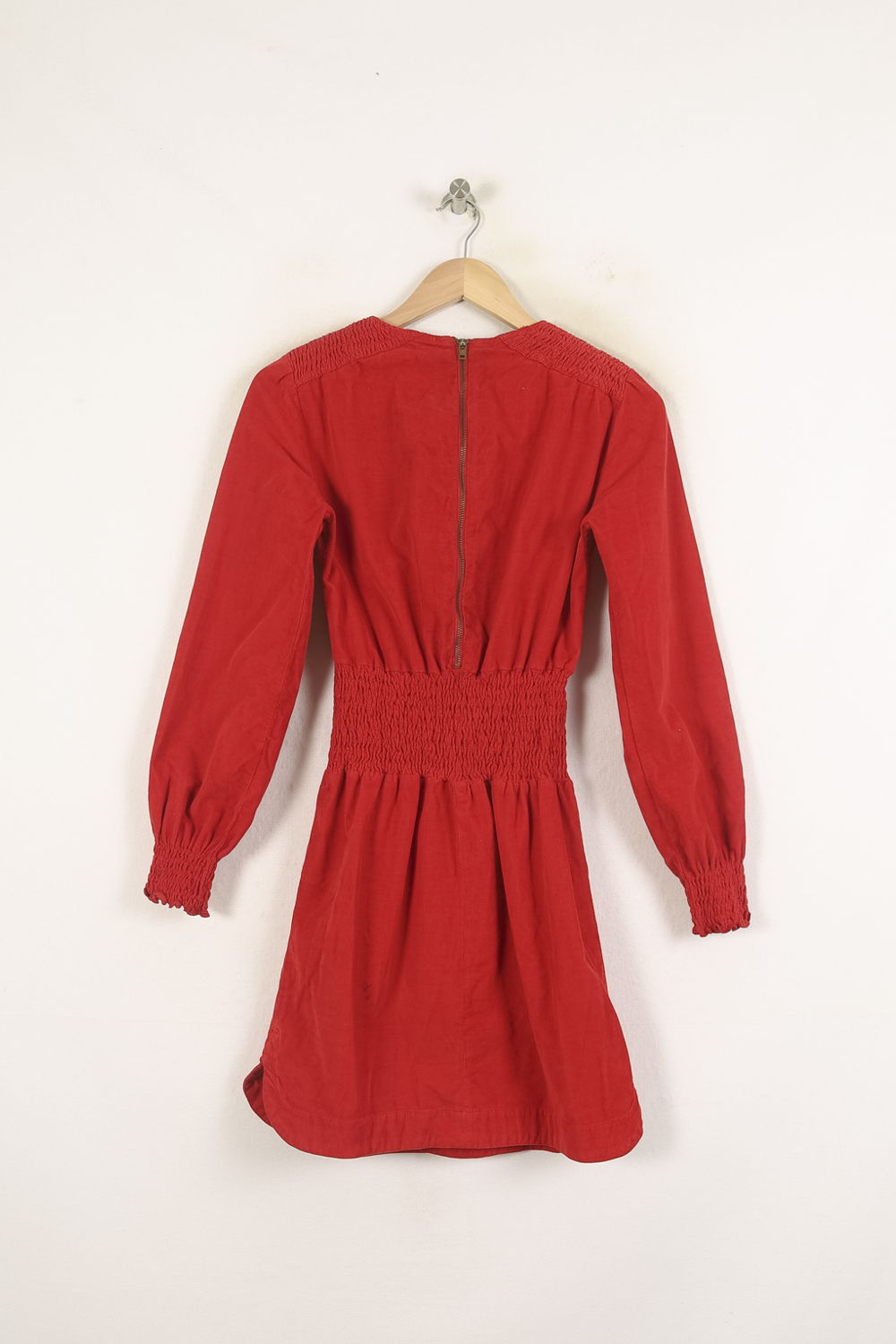 Robe Ajustée Rouge - Taille L/40 de la marque Maje | PARAD37371 - Vendu par Paradigme - Image 4