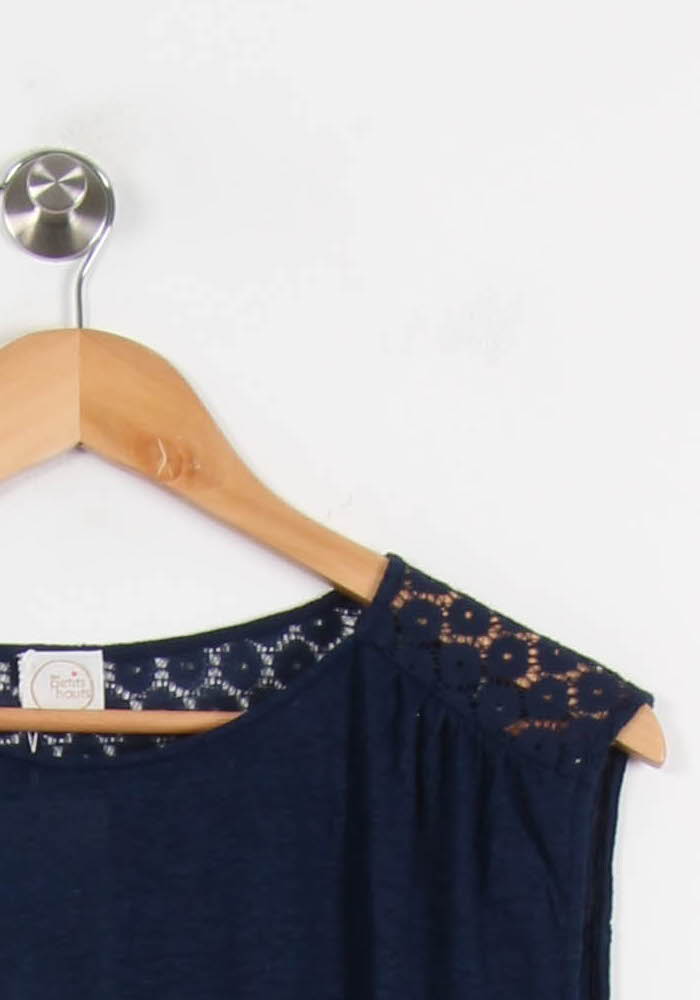 Débardeur Bleu - Taille XS/34 de la marque Des petits hauts | PARAD62619 - Vendu par Paradigme - Image 3