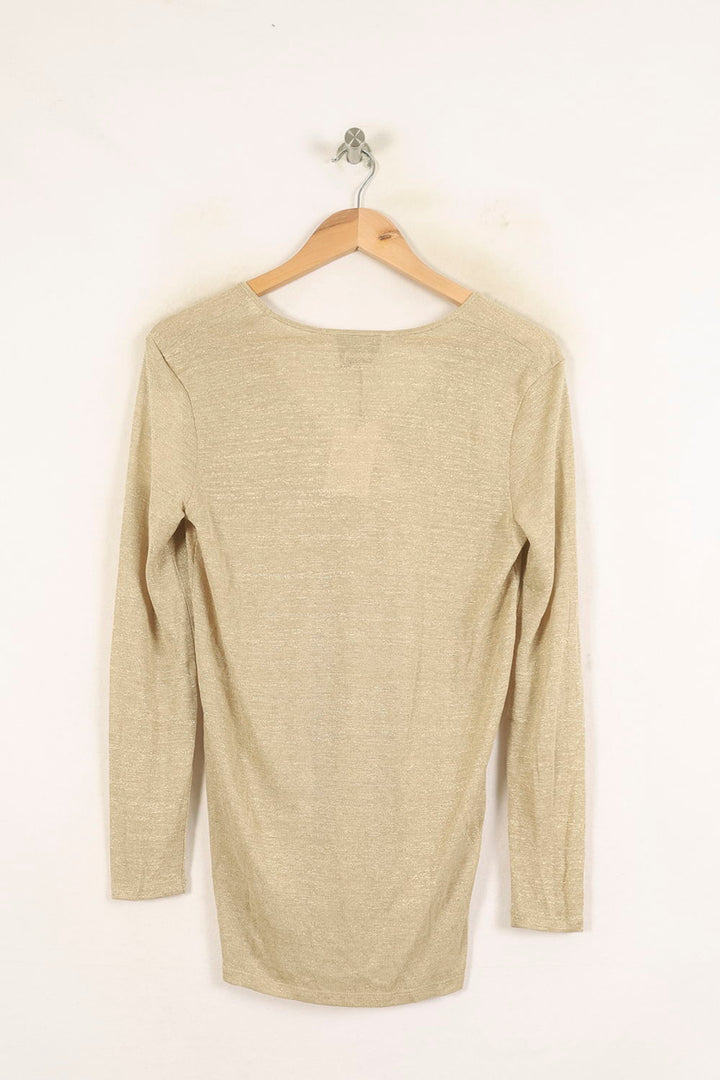 Pull Beige - Taille S/36 de la marque Bérénice | PARAD73284 - Vendu par Paradigme - Image 4
