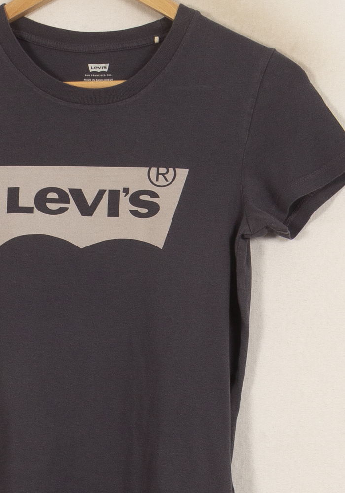 Tee-shirt Bleu - Taille XXS/32 de la marque Levi's | PARAD54985 - Vendu par Paradigme - Image 3