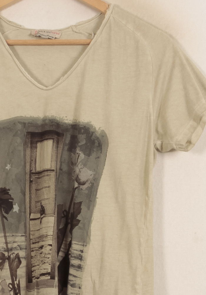 Tee-shirt Beige - Taille S/36 de la marque Paul & Joe Sister | PARAD53589 - Vendu par Paradigme - Image 3