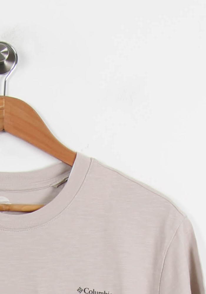 T-shirt Beige - Taille S/36 de la marque Columbia | PARAD61565 - Vendu par Paradigme - Image 3