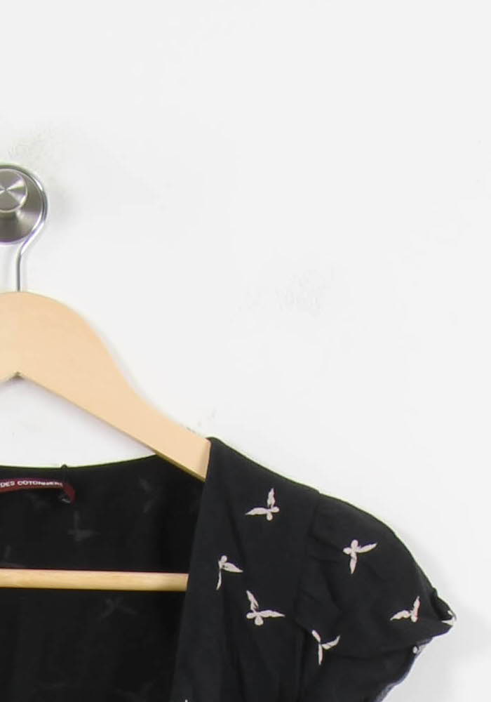 Robe noire à motifs - Taille XS/34 de la marque Comptoir des Cotonniers | PARAD42251 - Vendu par Paradigme - Image 3