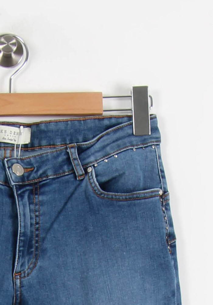 Jean Slim Bleu - Taille XL/42 de la marque IKKS | PARAD67157 - Vendu par Paradigme - Image 3