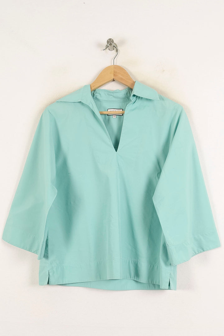 Blouse Verte - Taille S/36 de la marque Paul & Joe | PARAD71654 - Vendu par Paradigme - Image 2