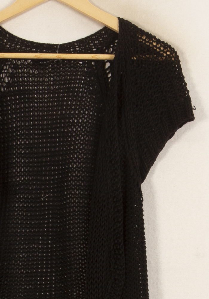 Cardigan Noir - Taille M/38 de la marque Caroll | PARAD53673 - Vendu par Paradigme - Image 3