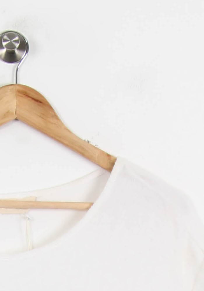 Pull Blanc - Taille S/36 de la marque American Vintage | PARAD54733 - Vendu par Paradigme - Image 3