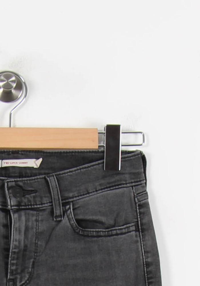 Jean Skinny Gris - Taille S/36 de la marque Levi's | PARAD69186 - Vendu par Paradigme - Image 3