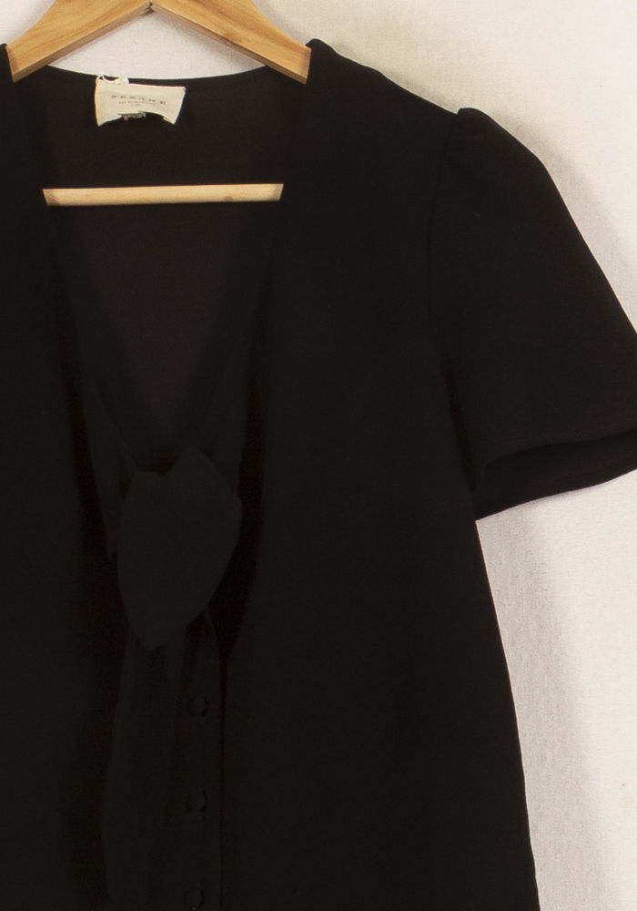 Blouse Noire - Taille XS/34 de la marque Sézane | PARAD64169 - Vendu par Paradigme - Image 3
