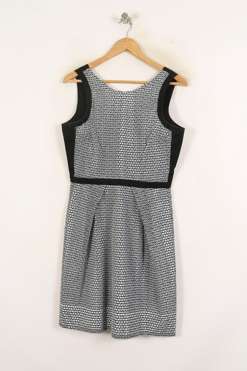 Robe Sans Manches Noire et Blanche - Taille M/38 de la marque Claudie Pierlot | PARAD71576 - Vendu par Paradigme - Image 2