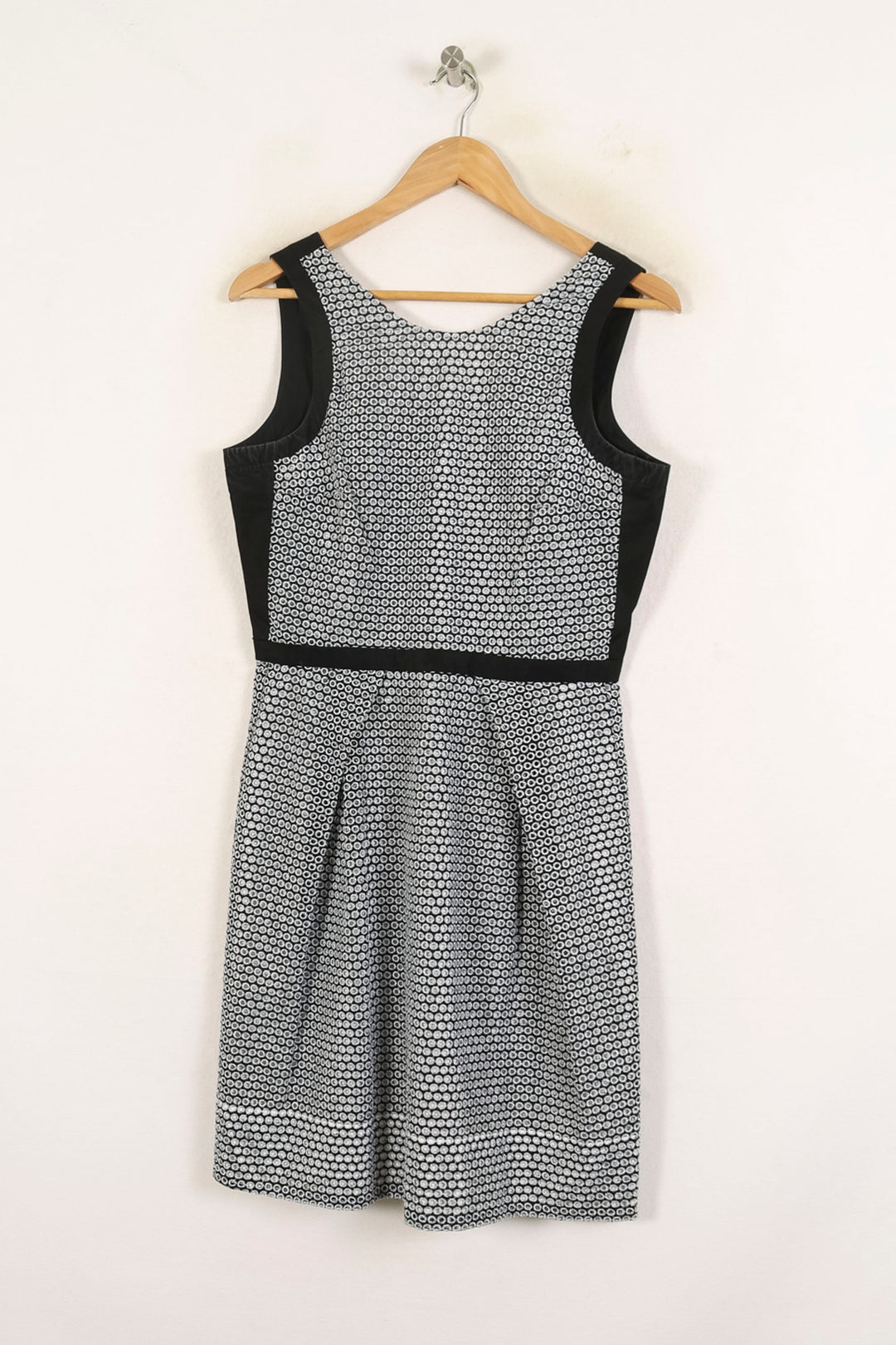 Robe Sans Manches Noire et Blanche - Taille M/38 de la marque Claudie Pierlot | PARAD71576 - Vendu par Paradigme - Image 2
