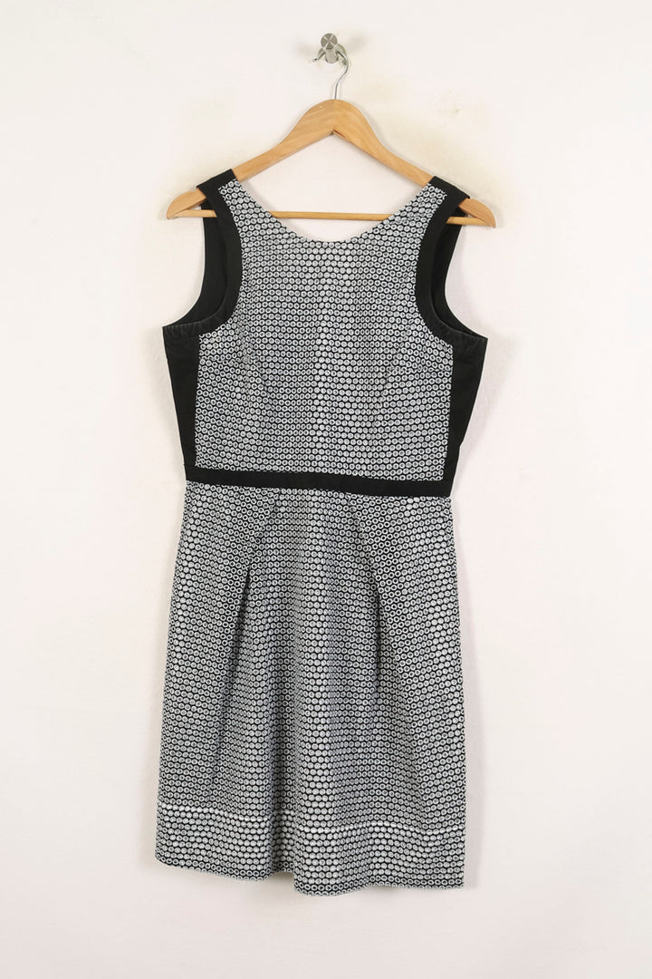 Robe Sans Manches Noire et Blanche - Taille M/38 de la marque Claudie Pierlot | PARAD71576 - Vendu par Paradigme - Image 2