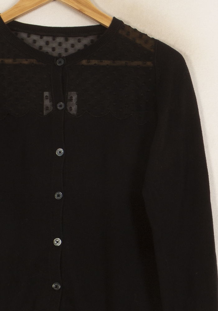 Cardigan Noir - Taille S/36 de la marque Zadig&Voltaire | PARAD44624 - Vendu par Paradigme - Image 3