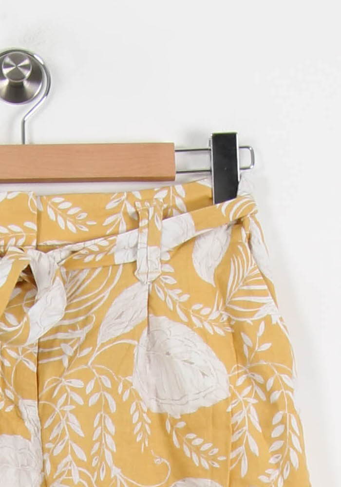 Short Jaune et Blanc - Taille M/38 de la marque Sézane | PARAD67245 - Vendu par Paradigme - Image 3