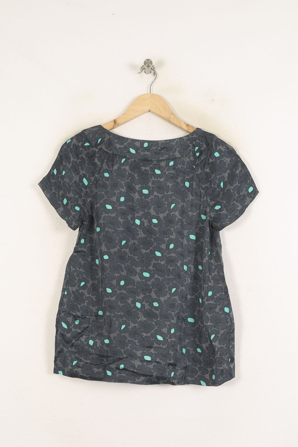 Blouse Gris et Vert - Taille M/38 de la marque Maison 123 | PARAD56317 - Vendu par Paradigme - Image 4