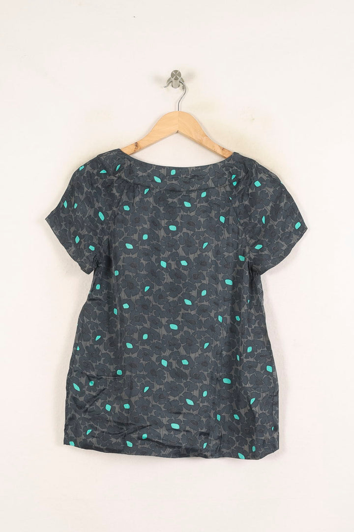 Blouse Gris et Vert - Taille M/38 de la marque Maison 123 | PARAD56317 - Vendu par Paradigme - Image 4
