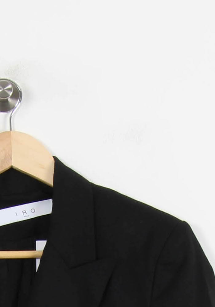 Blazer Noir - Taille XS/34 de la marque IRO | PARAD69203 - Vendu par Paradigme - Image 3