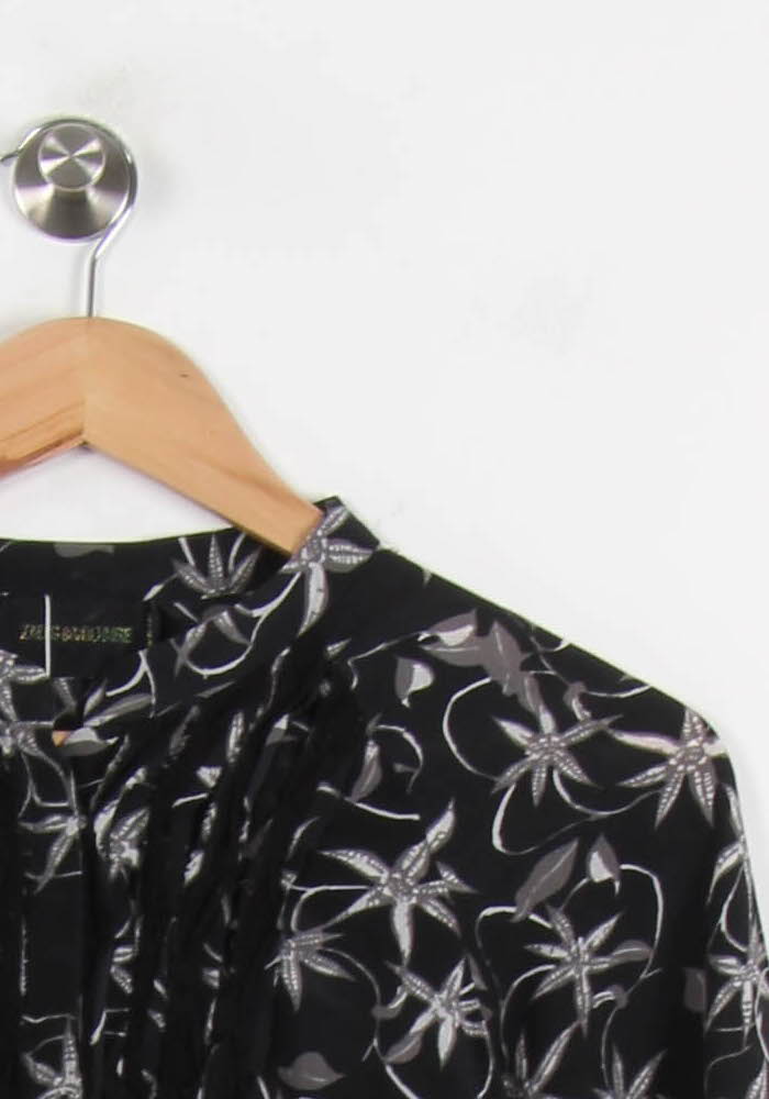 Blouse Noire et Blanche - Taille S/36 de la marque Zadig&Voltaire | PARAD65291 - Vendu par Paradigme - Image 3