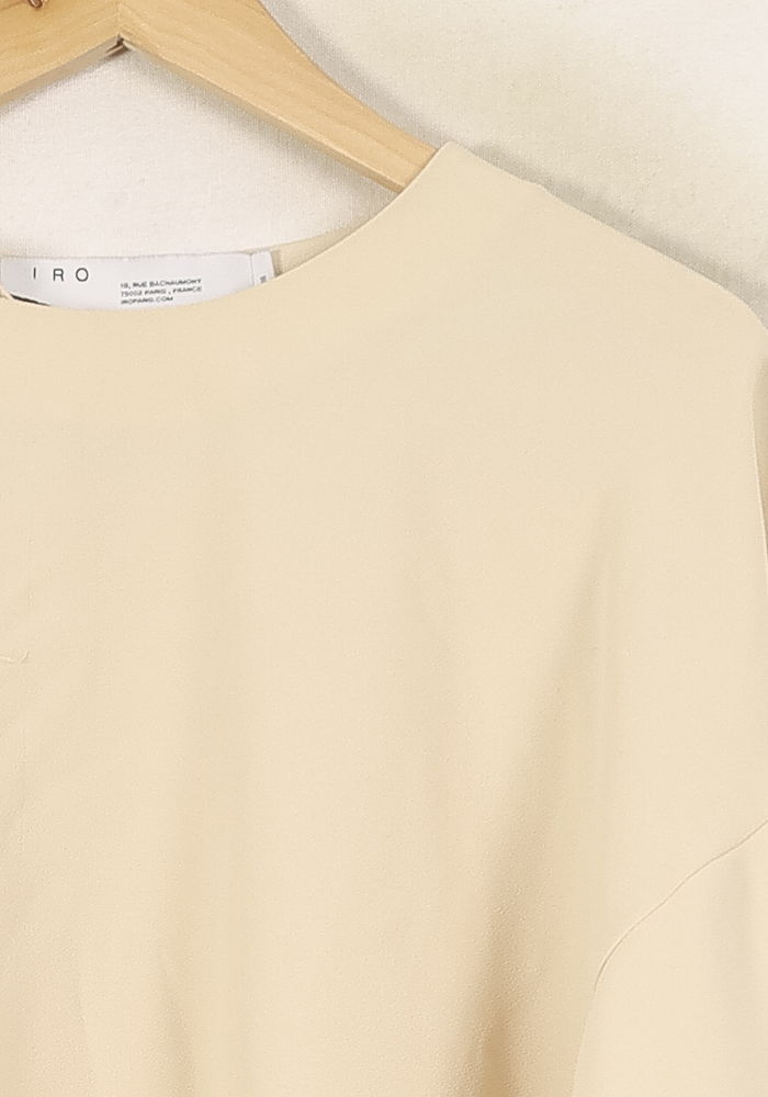 Blouse Beige - Taille S/36 de la marque IRO | PARAD66926 - Vendu par Paradigme - Image 3