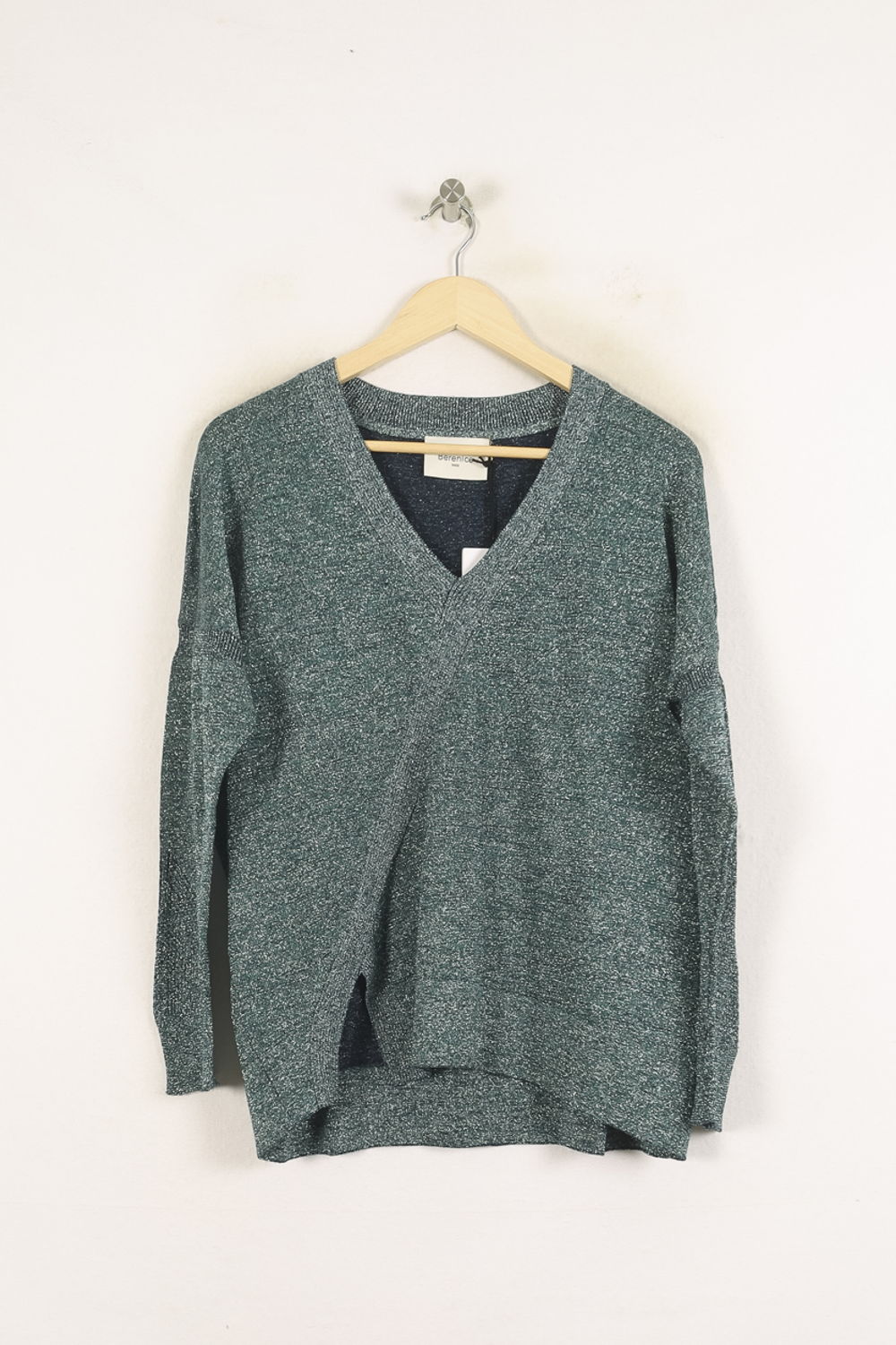 Pull Vert - Taille S/36 de la marque Bérénice | PARAD73268 - Vendu par Paradigme - Image 2