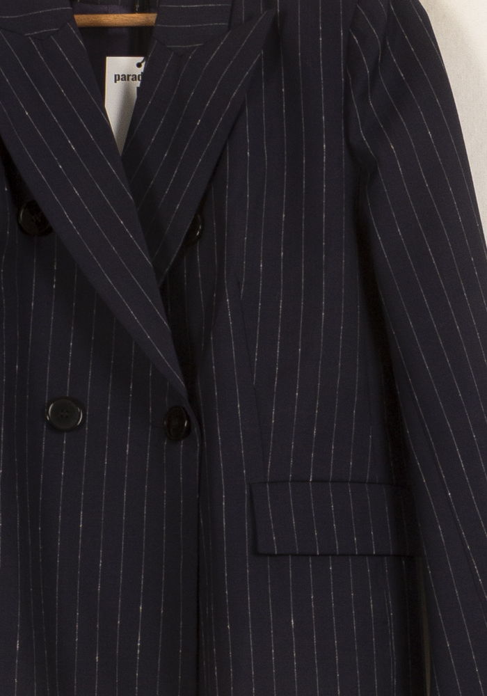 Blazer Bleu - Taille L/40 de la marque Claudie Pierlot | PARAD45926 - Vendu par Paradigme - Image 3
