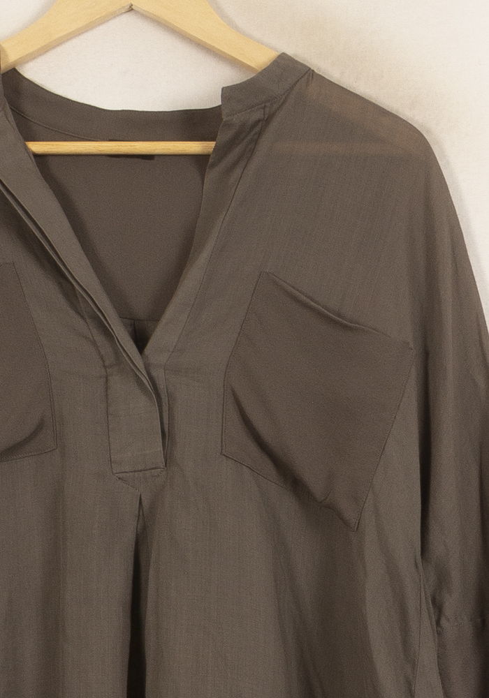 Blouse Grise - Taille S/36 de la marque Joseph | PARAD63825 - Vendu par Paradigme - Image 3