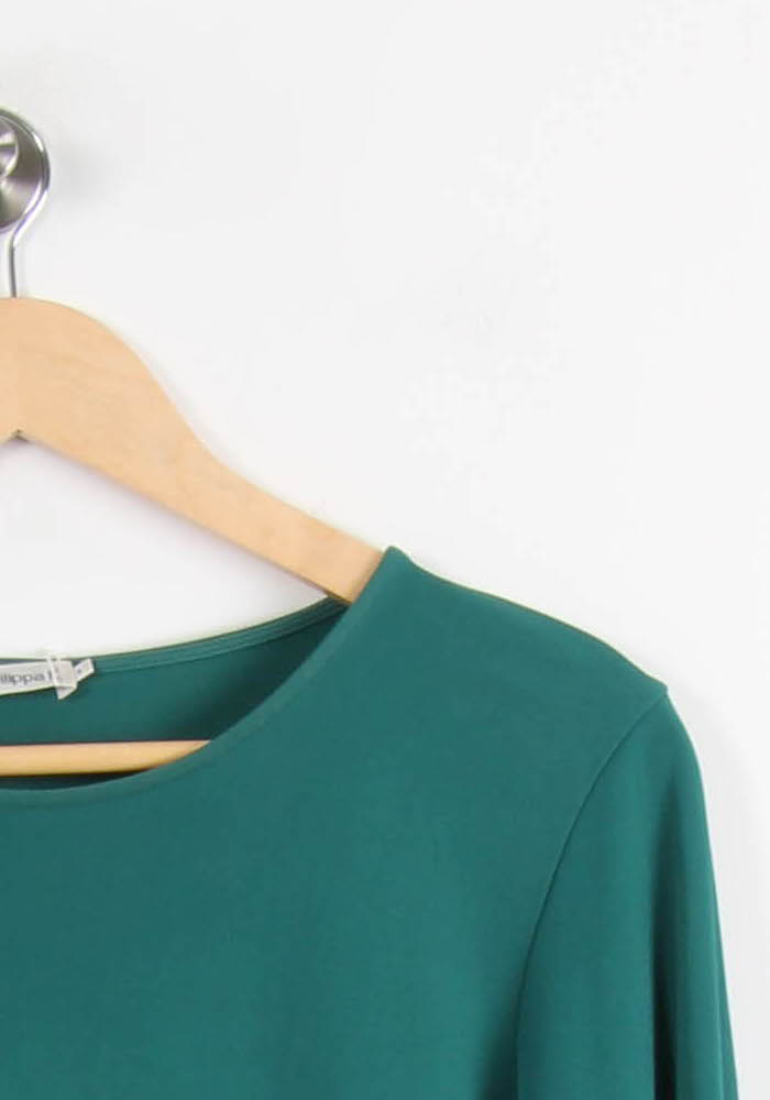 Robe Midi Verte - Taille S/36 de la marque Filippa K | PARAD66985 - Vendu par Paradigme - Image 3