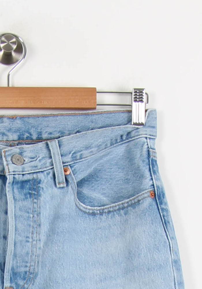 Jean Droit Bleu - Taille M/38 de la marque Levi's | PARAD67016 - Vendu par Paradigme - Image 3
