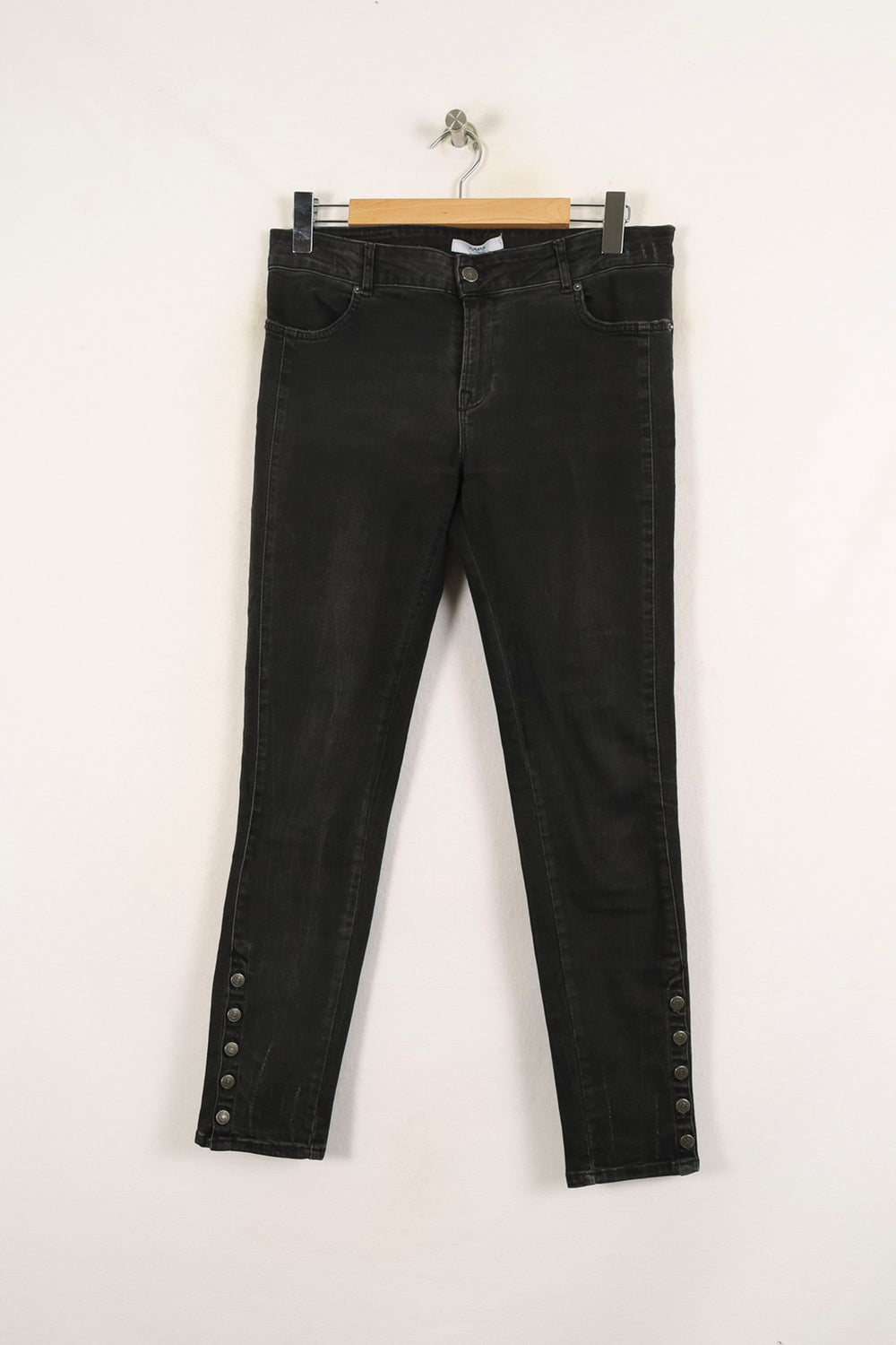 Jean Skinny Noir - Taille L/40 de la marque ZAPA | PARAD71711 - Vendu par Paradigme - Image 2