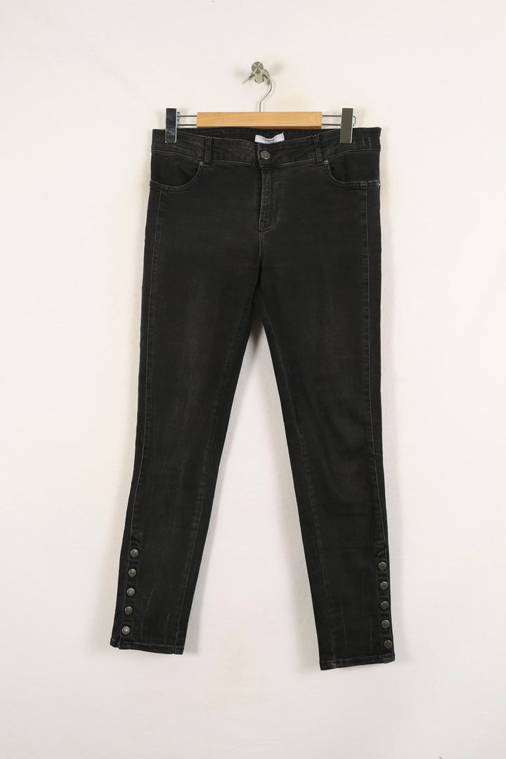 Jean Skinny Noir - Taille L/40 de la marque ZAPA | PARAD71711 - Vendu par Paradigme - Image 2