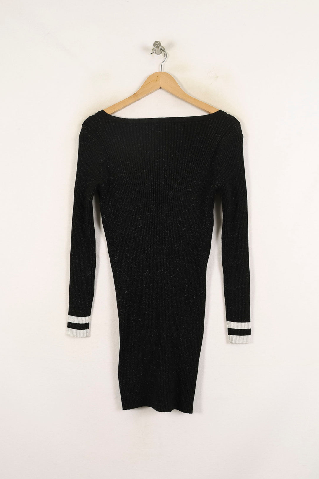 Robe Pull Noire et Blanche - Taille M/38 de la marque ZAPA | PARAD71701 - Vendu par Paradigme - Image 4