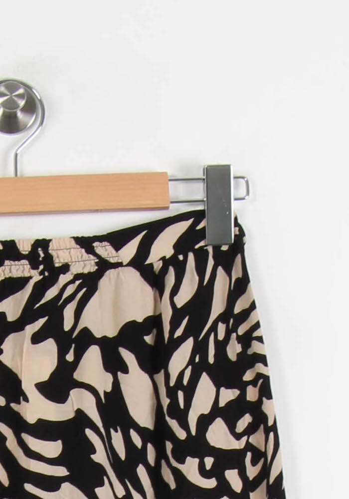 Jupe Midi Noire et Beige - Taille S/36 de la marque ba&sh | PARAD62618 - Vendu par Paradigme - Image 3